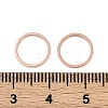 Rack Plating Brass Linking Rings KK-P286-01B-RG-3