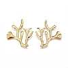 Electroplated Iron Pendants LS-X-IFIN-I030-04G-2