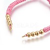 Nylon Cord Braided Bead Bracelets Making BJEW-F360-F01-2