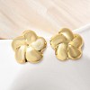 304 Stainless Steel Stud Earrings for Women EJEW-U047-07G-1