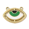 Ion Plating(IP) 304 Stainless Steel Enamel Pendants STAS-B067-01G-01-1