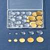 DIY Blank Dome 304 Stainless Steel Pendant Making Kits DIY-FS0008-36-7