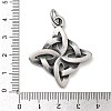 304 Stainless Steel Pendants X-STAS-G343-01AS-3