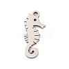 Non-Tarnish 201 Stainless Steel Pendants STAS-U016-08P-05-1