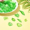 120Pcs 8 Styles Transparent Acrylic Pendants OACR-FS0001-71-9