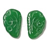 Dyed Natural Malaysia Jade Caraved Cabochons G-Q192-01B-4