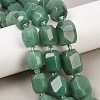 Natural Green Aventurine Beads Strands G-Z147-E07-01-1