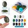 14Pcs 14 Style Mixed Gemstone Cabochons G-FW0001-06-8