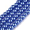 Baking Paint Glass Pearl Bead Strands HY-Q003-3mm-28-1