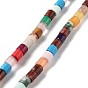 Natural & Synthetic Mixed Gemstone Beads Strands G-K358-A01-01-2