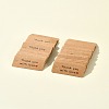 2 Sets 2 Styles Kraft Paper Word Printed Gift Tags CDIS-FS0001-20-9