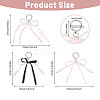 3Pcs 3 Styles Alloy Keychains KEYC-GL0001-17-2