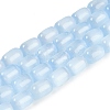 Natural Selenite Beads Strands G-F750-12-1