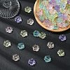 120Pcs 6 colors Transparent Acrylic Beads OACR-YW0002-33-5