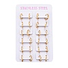 304 Stainless Steel Huggie Hoop Earrings LS-EJEW-L252-043A-G-3