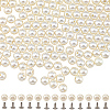 300Pcs ABS Plastic Imitation Pearl Rivet Studs KY-CL0001-02B-1