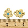 316 Surgical Stainless Steel Enamel Charms STAS-M073-25G-3