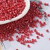 Baking Paint Glass Seed Beads SEED-S042-15A-06-1