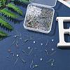 60Pcs 2 Style 316 Surgical & 304 Stainless Steel Earring Hooks DIY-FS0005-46-8