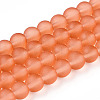 Transparent Glass Bead Strands GLAA-S031-4mm-33-1-1