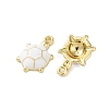 Alloy Enamel Pendants FIND-O003-08F-G-2