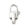 304 Stainless Steel Lobster Claw Clasps STAS-C148-03B-P-1