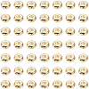 Brass Beads KK-BBC0021-17B-6