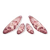 Transparent Resin Wing Earrings Pendants FIND-TAC0006-58A-2