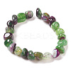 Natural Agate Beads Strands G-H295-B01-05-2