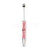 Word You are Unique Printed Plastic Ball-Point Pen AJEW-C038-01B-1