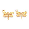 Light Gold Plated Alloy Charms ENAM-T009-02D-2