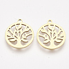 201 Stainless Steel Pendants LS-STAS-T044-87G-1