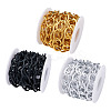 2m 3 Colors Aluminium Twisted Chains Curb Chains CHA-YS0001-01-2