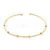 304 Stainless Steel Arm Cuff Bangles for Women AJEW-P127-03G-4
