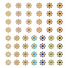 260Pcs 13 Style CCB Plastic with Rhinestones Cabochons FIND-CW0001-10-2