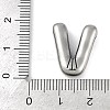 Anti-Tarnish 304 Stainless Steel Pendants STAS-K256-25V-P-3