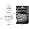 Thanksgiving Day Theme Rectangle Plastic Packaging Yin-yang Resealable Bags OPP-FS0001-12-5