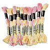 10 Skeins 6-Ply Polyester Embroidery Floss OCOR-CY0002-99G-8
