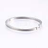 304 Stainless Steel Bangles BJEW-P223-20P-3