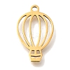 201 Stainless Steel Pendants STAS-R136-07G-1