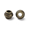 Tibetan Style Alloy Beads X-FIND-Q094-38AB-2