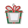 Christmas Themed Sublimation Blank Alloy Pendant Decorations LS-DIY-L070-01D-3