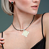 3Pcs 3 Styles Natural Xiuyan Jade Pendants DIY-CA0006-92-6
