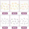 300Pcs 6 Style 201 Stainless Steel Charms STAS-DC0005-24-4