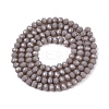 Opaque Solid Color Imitation Jade Glass Beads Strands LS-EGLA-A044-P3mm-D10-3