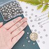304 Stainless Steel Bead Caps STAS-UN0013-66P-3