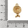Hammered 304 Stainless Steel Pendants STAS-B167-07G-3