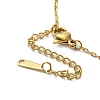 Brass Micro Pave Cubic Zirconia Pendant Necklaces for Women NJEW-E106-04KCG-02-3