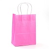 Pure Color Kraft Paper Bags AJEW-G020-C-02-1