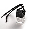 Car Air Freshener Perfume Bottle LS-HJEW-WH0006-20D-1